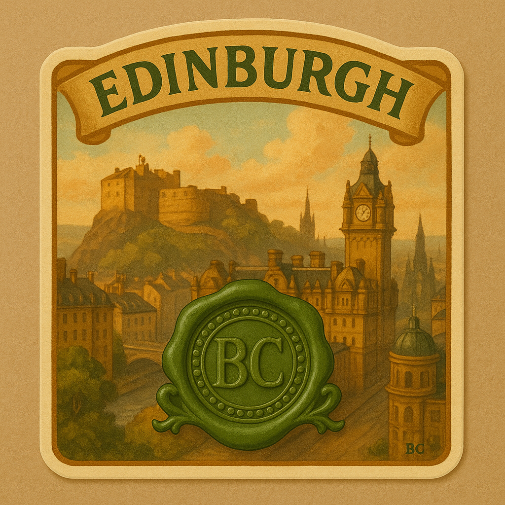 Edinburgh Heritage Sticker – BC City Series