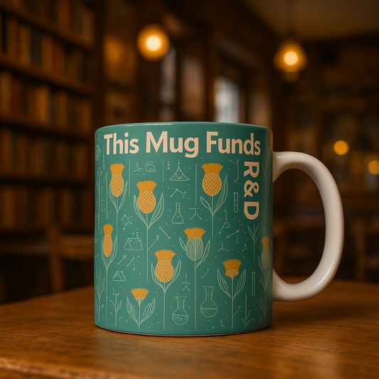Charles Rennie Mackintosh Inspired R&D Mug