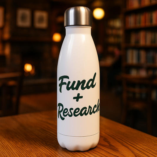 Fund Research Bottle - Wear Your Values.