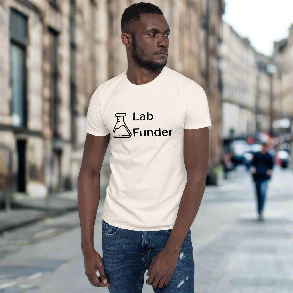 Lab Funder Tee – Soft Cotton Comfort, Real Science Impact