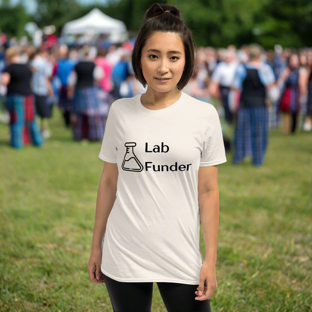 Lab Funder Tee – Soft Cotton Comfort, Real Science Impact