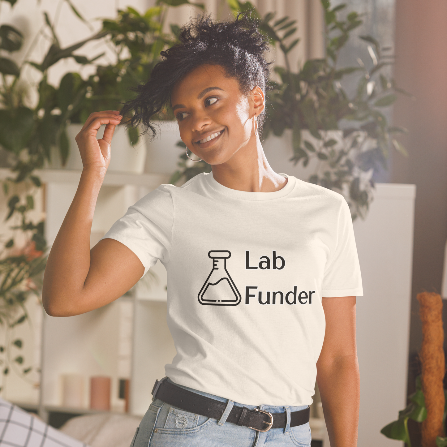Lab Funder Tee – Soft Cotton Comfort, Real Science Impact